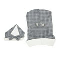 thumbnail image 3 of Traje de boda para mascotas Bling Bling esmoquin formal Gris XL, 3 of 12