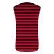 thumbnail image 5 of Camiseta sin mangas de cuello redondo para hombre, con estampado de rayas, informal, deportiva, elástica, de moda, de poliéster., 5 of 5