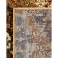 thumbnail image 3 of Unique Loom Barista Collection Area Rug - Congencis (2' 2" x 4' 1" Runner Beige/Blue), 3 of 7