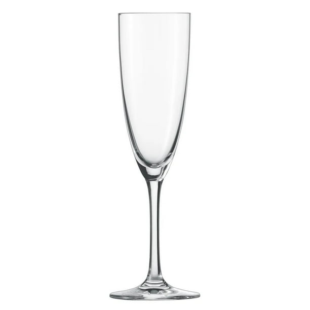 Copa Schott Zwiesel de Cristal Tritan Serie Classico Flauta Champagne Anti Rayaduras 7.1 Oz. Paquete 6 pzas