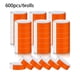 thumbnail image 4 of Kit surtido de 6 rollos de pulseras de papel Advancent para eventos Naranja HA084146-01, 4 of 6