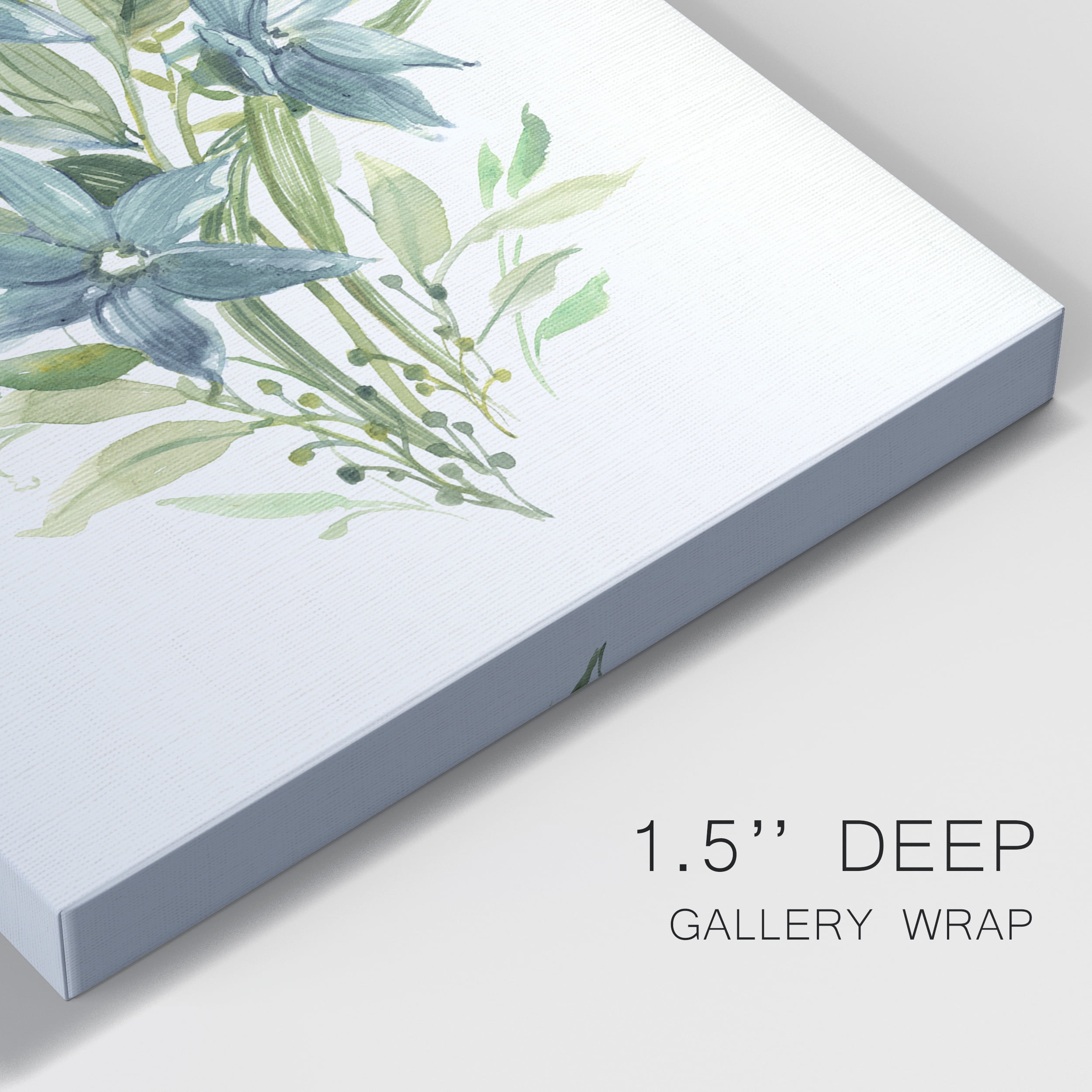 Greenery I Premium Gallery Wrapped Canvas - Ready to Hang - 12 x 18