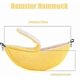 thumbnail image 2 of Small Animal Bed House for Guinea Pig and Hamster Cage Accessories Winter Warm Hanging Nest 20x6.5cm Yell 2Pcs, 2 of 5