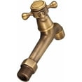 thumbnail image 2 of Oil Rubbed Bronze Single Handle Faucet, Wall Mounted For Space Saving And Decorative Appeal In Kitchen Or Laundry Room, 2 of 5