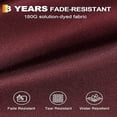 thumbnail image 6 of EastVita 13Ft Large Patio Umbrella Outdoor with Easy Crank Handle Durable Weather-Resistant Fabric UV Protection for Pool Lawn and Garden Wine Red(Without base), 6 of 6