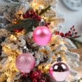 thumbnail image 6 of Christmas Gifts Decorations for Living Room 60mm Christmas Tree Ball Bauble Hanging Home Party Ornament Decor 60Th Birthday Decorations Women on Clearance, 6 of 9