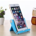thumbnail image 4 of HEVIRGO Support de Téléphone Pliable Solide Compact Design Support de Bureau Portable pour Téléphone Mobile, 4 of 10