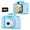Blue+16G, variant on AILENBLE Kids Selfie Camera Dual Lens 1080P HD Video Recorder 28 Frames Filters 16G/32G/64G SD Card Shockproof Portable Lanyard Gift for Boys Girls Ages 3-10