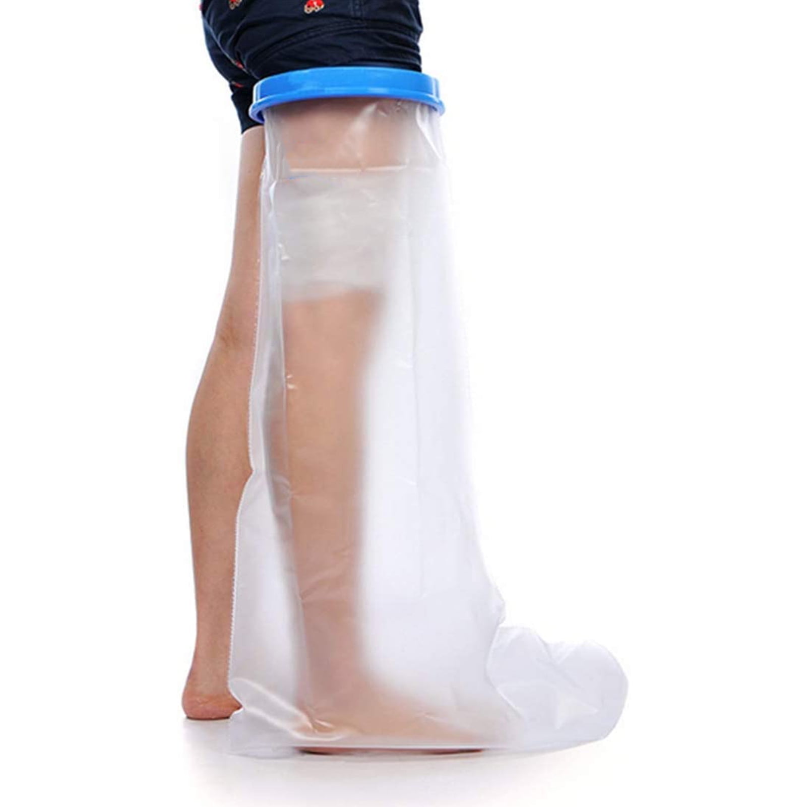 Adult Leg cast Protector for Shower, 43.5" Waterproof Shower Bandage and Cast Cover Full Leg
