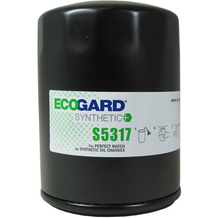 ECOGARD S5317 Premium Spin-On Engine Oil Filter for Synthetic Oil Fits Jaguar XK8 4.0L 1997-2002 XJ8 4.2L 2004-2009 XJ8 4.0L 1998-2003