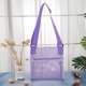 thumbnail image 3 of Moyic Bolsa de malla para playa, capacidad de viaje, carcasa de juguete, cesta de almacenamiento ajustable, bolso de verano, accesorios de natación Almacenamiento y organización del hogar Púrpura Moyic HA071439-03, 3 of 6
