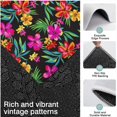 thumbnail image 3 of Pioneer Flower Floral Print Pattern Kitchen Rugs Sets Of 3,Kitchen Runner Rugs Non Skid Washable,Decorative Kitchen Floor Mats for Kitchen,Sink,Laundry,17"x30"+ 17"x47" + 17"x59", 3 of 6