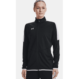Under Armour Women's Woven Full-Zip Jacket (White, XS) - Walmart.com