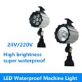 thumbnail image 3 of Luz LED para operación de máquinas herramienta, brazo largo, plegable, resistente al agua, ahorro de energía, iluminación para equipos de torno CNC, 24 V, 220 V, venta directa, 3 of 4