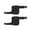 Black, variant on Tnobhg 2 Pcs Children Sports Elbow Pads Breathable Fabric Shockproof Anti-slip Fasten Tape Detachable Silicone Pad Brace Joint Pain Bruise Protection Tennis Jogging Arm Sleeve Wrap