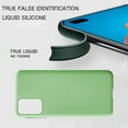 thumbnail image 2 of serony Phone Case Shockproof Silicone Phone Cover Elastic Cellphone Protector, Replacement for Samsung A51(4G), Green, 2 of 8