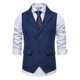 thumbnail image 1 of Mens Suit Vest Single Breasted Designer Sleeveless Formal Coat Top Dress Tuxedo, 1 of 8