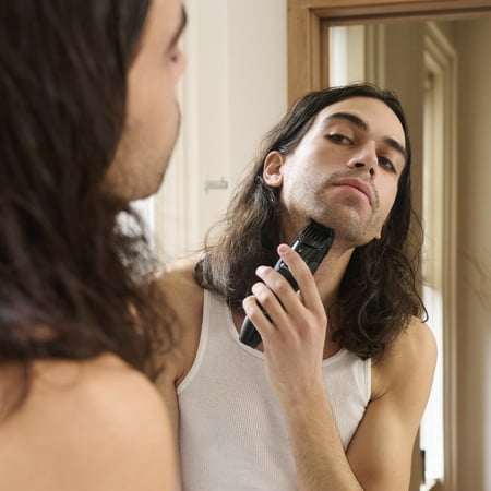 Panasonic Cordless Men's Beard Trimmer with 19 Length Settings, Washable, Rechargeable - ER-GB42-K