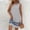 Blue, variant on BRGZLK Womens Midi Dresses Summer 2026 Casual Trendy Boho Print Sleeveless A Line Sundresses Crewneck Dress for Going Out Red M