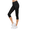 Black, variant on Active Basic USA Workout Mid-Rise Performance Capri Leggings, Women's