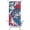 Hawaiian F, variant on 36" x 72" Tropical Flowers Shower Curtain Bright Summer Blooms Includes Hooks