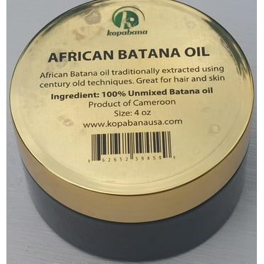 African Batana Oil, 100% Unmixed, 4 oz, Product of Cameroon