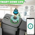 thumbnail image 4 of FITNATE Fingerprint Door Lock with Handle，Smart Biometric Digital Door Knob Lock with App Control Keyless Entry for Bedroom,Home,Hotel,Office, Black, 4 of 11