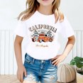 thumbnail image 2 of WEAIXIMIUNG Vêtements pour Adolescentes 10-12 Chemises Mode Imprimées Col Rond Manches Courtes T-Shirt d'Été Décontracté Ample, 2 of 4