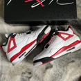 thumbnail image 3 of Size 9.5 - Jo r-dan 4 Retro Mid Red Cement, 3 of 6