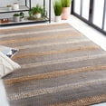 thumbnail image 2 of SAFAVIEH Natural Fiber Quincy Striped Area Rug, Grey/Natural, 3' x 5', 2 of 11