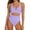 Purple, variant on Ladies Bikini Bathing Suit Slimming Effect Backless UV Protection Perfect For Beach And Pool Use Premium Pink S