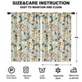 thumbnail image 2 of Blackout Kids Curtains,Pioneer Flower Childrens Insulated Curtains Set Of 2,Bedroom Essentials,Toddler Room Decor 52x84in(132x213cm), 2 of 4