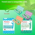 thumbnail image 4 of Plackers Micro 12 Count Flosser with Travel Case, Mint, 4-Pack, 4 of 6