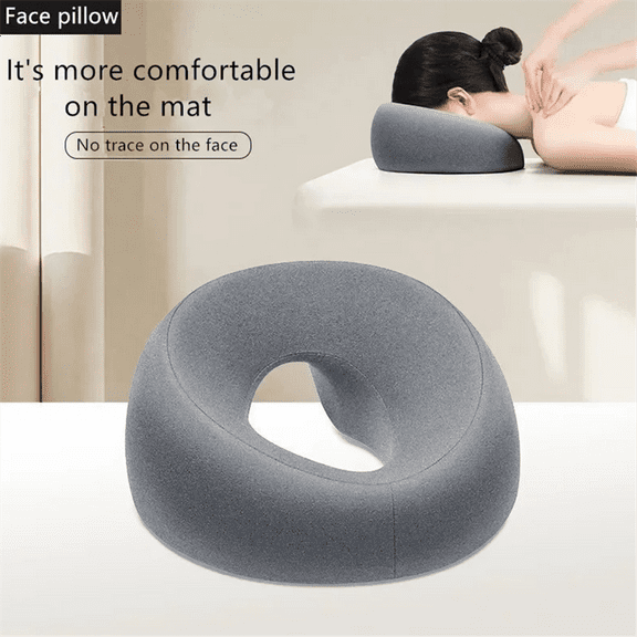 Face Down Pillow Desk Nap Pillow Rest Comfortable Massage Pillow Suitable for Beauty Salon