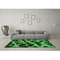 thumbnail image 3 of Ahgly Company Indoor Rectangle Abstract Green Modern Area Rugs, 2' x 3', 3 of 4