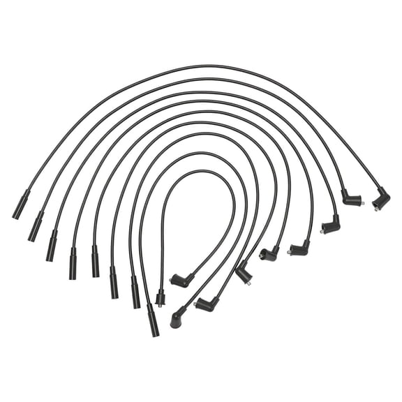 Spark Plug Wire SET Compatible: Ford F-250 1968-1970, 1974, Mustang 1967-1973, F-100, Thunderbird 1968-1972