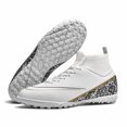 thumbnail image 3 of Zapatos de fútbol para hombre, botas de fútbol de entrenamiento, transpirables, cornamusas de césped para deportes al aire libre, zapatillas ultraligeras para partidos, antideslizantes, 3 of 5