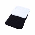 thumbnail image 1 of Manta de Forro Polar liwang Manta para Cochecito 0-12 Meses Negro, 1 of 5