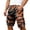 Z-29Orange, variant on ZHOGXU Father's Day Men's Summer Cargo Shorts With Pockets High Waist Camouflage Print Comfortable Fashion Shorts For Everyday Wear,Red,M