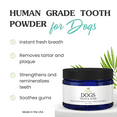 thumbnail image 2 of Isabella's Clearly TEETH & GUMS, Natural Toothpaste for Dogs For Bad Breath, Tartar, Teeth Whitening | Leave On Tooth Powder, Tasty Cinnamon Flavor with Coconut and Kelp | Vegan, Made in USA, 2 of 7