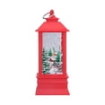 thumbnail image 4 of QIILU Christmas Lanterns Battery Powered LED Lighted Snowman Lanterns For Household, 4 of 8