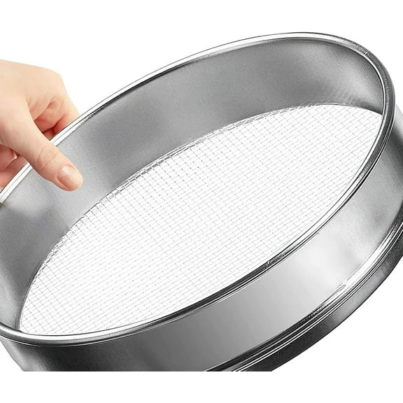 Gardening Sand Sifter, Heavy Duty Garden Sieve With Mesh Filtration For Soil, Sand, Rock, And Compost Processing