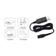 thumbnail image 2 of Jesscasday USB Shaver Charger Cable 1M for QP2520 QP2521 QP2620 Series A00390 S301 310 Electric Shavers Charging Cord, 2 of 7