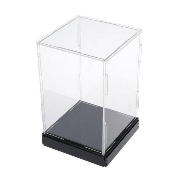 Vitrina De Acrílico Para Coleccionables - 35x15x15 Cm, Transparente, Antipolvo, Para Coches A Escala, Figuras