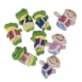 thumbnail image 4 of 8 pcs Títere de para Niños de de Multicolor-Rana y Niños, 4 of 8