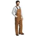 thumbnail image 4 of Carhartt Men's Quilt Lined Zip To Thigh Bib Overall, 4 of 6