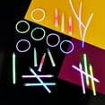 thumbnail image 2 of Multicolor Glow Sticks, 4", 30 Count, Party Favors by Way To Celebrate, 2 of 5