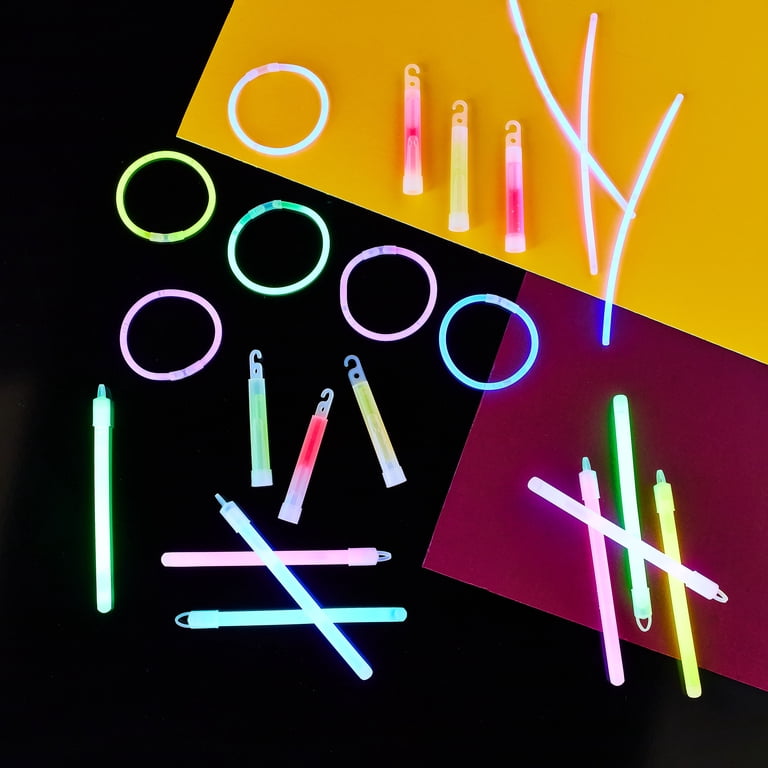 Way To Celebrate Multicolor Glow Sticks 4 inch 30 Count with