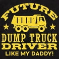 thumbnail image 2 of CafePress - Future Dump Truck Driver Like My Dad - Cute Infant Bodysuit Baby Romper - Size Newborn - 24 Months, 2 of 3