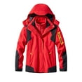 thumbnail image 2 of jsaierl Winter Jackets for Women Waterproof Outdoor Work Windbreaker Fall Warm Full Zip Jacket Hooded Fleece Ski Coats Winter Snow Outerwear, 2 of 6